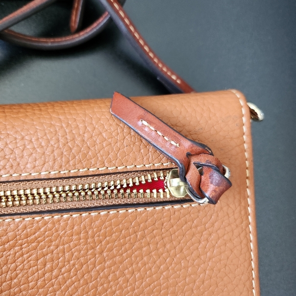 Dooney Brown Crossbody Wallet - Picture 10 of 13